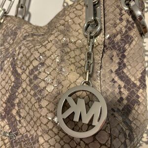 Snake skin MK bag